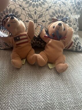 Collectors Choice Bean Bag Friends Patriotic Bears